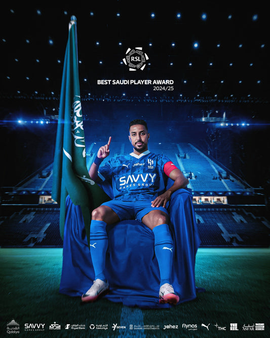 Salem Al-Dawsari Crowned Best Saudi Player for 2024/25 in Roshn Saudi League