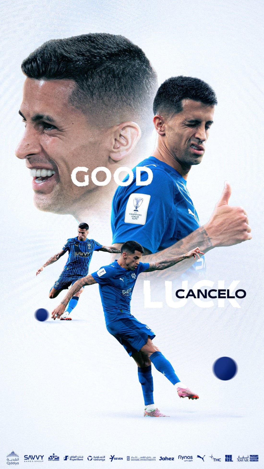 Joao Cancelo on loan to FC Barcelona 🔹  Good luck, Joao 🤝