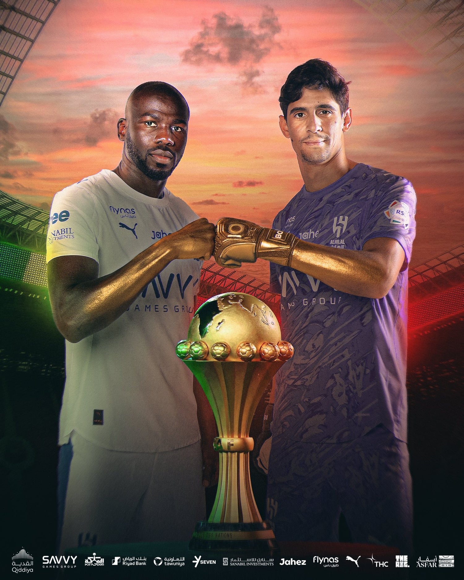 Yassine Bono and Kalidou Koulibaly are through to the AFCON final 🏆🇲🇦🇸🇳