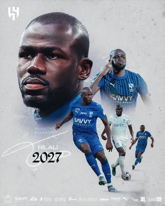 The wall remains 🧱  Koulibaly is Blue until 2027 🤩💙