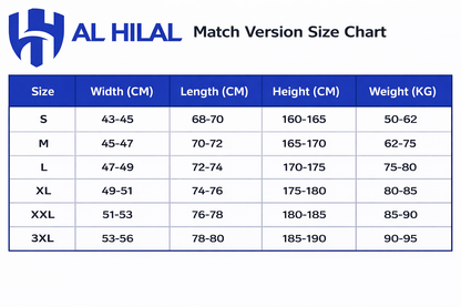 Official Al-Hilal 2025/2026 Home Jersey
